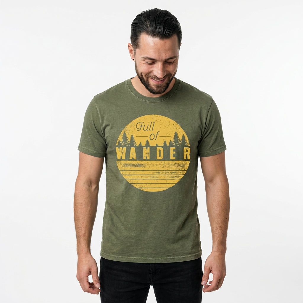 Remera hombre vintage Wander